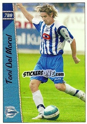 Sticker Toni Del Moral - Las Fichas De La Liga 2006-2007 - Mundicromo