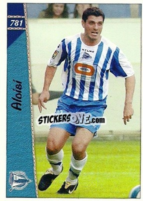 Cromo Aloisi - Las Fichas De La Liga 2006-2007 - Mundicromo