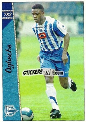 Sticker Ogbeche - Las Fichas De La Liga 2006-2007 - Mundicromo