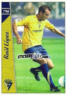 Sticker Raul López - Las Fichas De La Liga 2006-2007 - Mundicromo