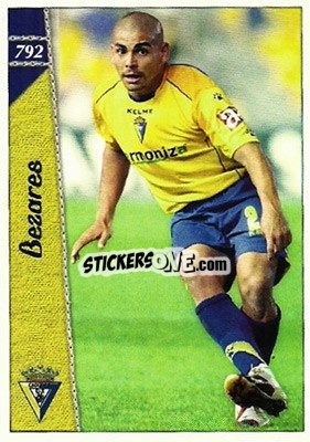 Cromo Bezares - Las Fichas De La Liga 2006-2007 - Mundicromo