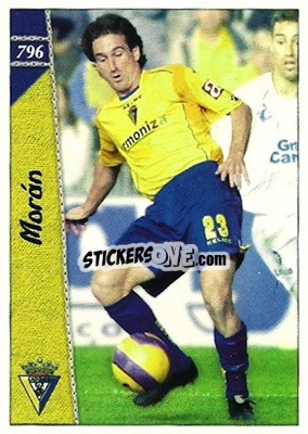Sticker Morán - Las Fichas De La Liga 2006-2007 - Mundicromo