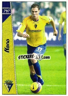 Sticker Nano - Las Fichas De La Liga 2006-2007 - Mundicromo