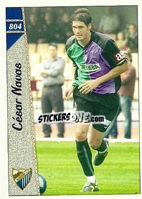 Sticker Cesar Navas - Las Fichas De La Liga 2006-2007 n. 804 - Mundicromo