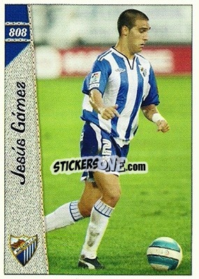 Sticker Jesus Gámez - Las Fichas De La Liga 2006-2007 n. 808 - Mundicromo