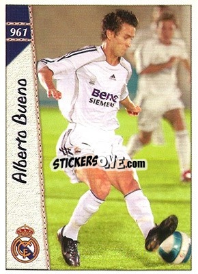 Sticker Alberto Bueno - Las Fichas De La Liga 2006-2007 n. 961 - Mundicromo
