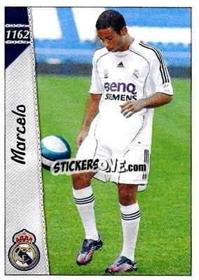 Sticker Marcelo - Las Fichas De La Liga 2006-2007 n. 1162 - Mundicromo