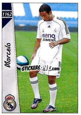 Figurina Marcelo - Las Fichas De La Liga 2006-2007 - Mundicromo