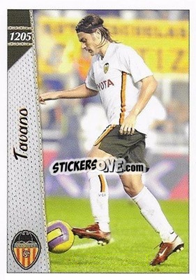 Sticker Tavano - Las Fichas De La Liga 2006-2007 - Mundicromo