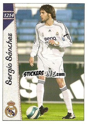 Cromo Sergio Sanchez - Las Fichas De La Liga 2006-2007 - Mundicromo