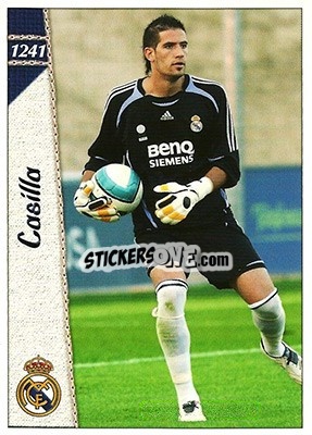 Figurina Casilla - Las Fichas De La Liga 2006-2007 - Mundicromo