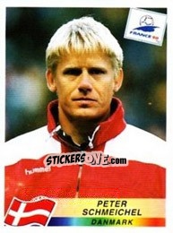 Sticker Peter Schmeichel - Fifa World Cup France 1998 - Panini