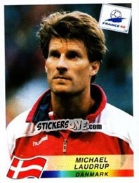 Figurina Michael Laudrup - Fifa World Cup France 1998 - Panini