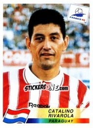 Figurina Catalino Rivarola - Fifa World Cup France 1998 - Panini