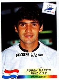 Sticker Ruben Martin Ruiz Diaz