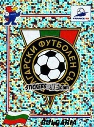 Cromo Emblem Bulgaria - Fifa World Cup France 1998 - Panini