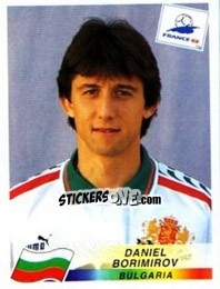 Sticker Daniel Borimirov - Fifa World Cup France 1998 - Panini