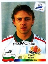 Cromo Ilian Iliev - Fifa World Cup France 1998 - Panini