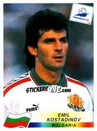 Sticker Emil Kostadinov