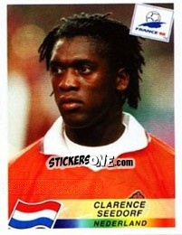 Cromo Clarence Seedorf - Fifa World Cup France 1998 - Panini