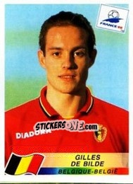 Cromo Gilles De Bilde