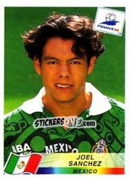 Sticker Joel Sanchez - Fifa World Cup France 1998 - Panini