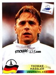 Cromo Thomas Hassler - Fifa World Cup France 1998 - Panini