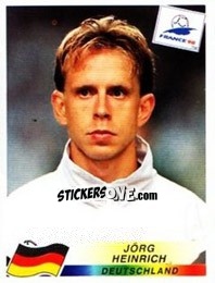 Sticker Jorg Heinrich - Fifa World Cup France 1998 - Panini