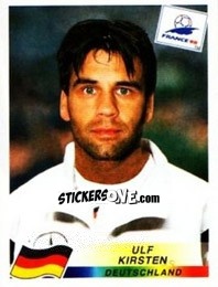 Cromo Ulf Kirsten - Fifa World Cup France 1998 - Panini