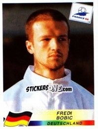 Sticker Fredi Bobic - Fifa World Cup France 1998 - Panini