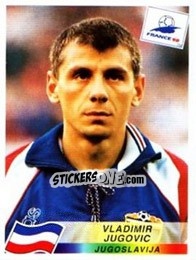 Sticker Vladimir Jugovic - Fifa World Cup France 1998 - Panini