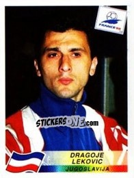 Cromo Dragoje Lekovic - Fifa World Cup France 1998 - Panini