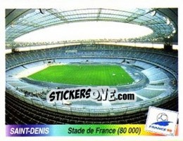 Figurina Stade de France - Fifa World Cup France 1998 - Panini