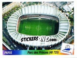 Sticker Parc des Princes - Fifa World Cup France 1998 - Panini