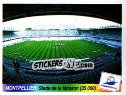 Sticker Stade de la Mosson - Fifa World Cup France 1998 n. 10 - Panini