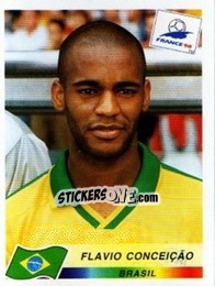 Sticker Flavio Conceicao - Fifa World Cup France 1998 - Panini