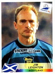 Cromo Jim Leighton - Fifa World Cup France 1998 - Panini