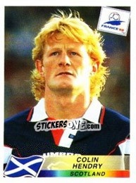 Sticker Colin Hendry - Fifa World Cup France 1998 - Panini