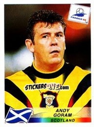 Cromo Andy Goram - Fifa World Cup France 1998 - Panini