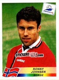 Cromo Ronny Johnsen - Fifa World Cup France 1998 - Panini