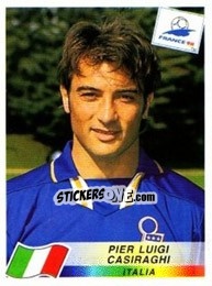 Cromo Pier Luigi Casiraghi - Fifa World Cup France 1998 - Panini
