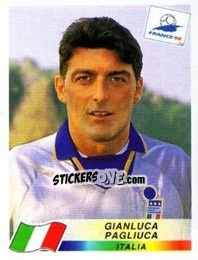 Sticker Gianluca Pagliuca - Fifa World Cup France 1998 - Panini