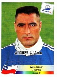Cromo Nelson Tapia - Fifa World Cup France 1998 - Panini