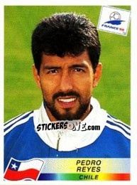 Sticker Pedro Reyes - Fifa World Cup France 1998 - Panini