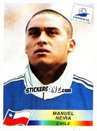 Figurina Manuel Neira - Fifa World Cup France 1998 - Panini