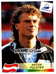 Cromo Anton Polster - Fifa World Cup France 1998 - Panini