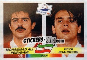 Sticker Mohammad Ali Peiravani / Reza Shahroudi