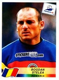 Sticker Bogdan Stelea - Fifa World Cup France 1998 - Panini