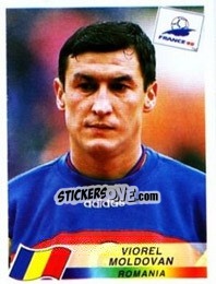 Figurina Viorel Moldovan - Fifa World Cup France 1998 - Panini