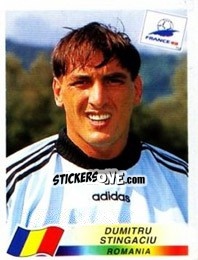 Sticker Dumitru Stingaciu - Fifa World Cup France 1998 - Panini